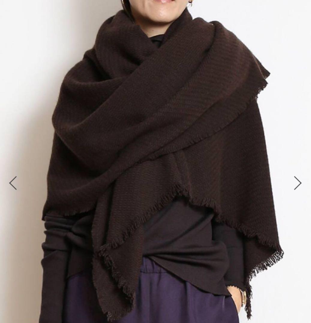 アパルトモン ALONPICASHMEREアロンピカシミアストールドゥーズィエム