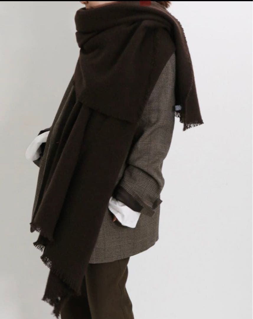 アパルトモン ALONPICASHMEREアロンピカシミアストールドゥーズィエム