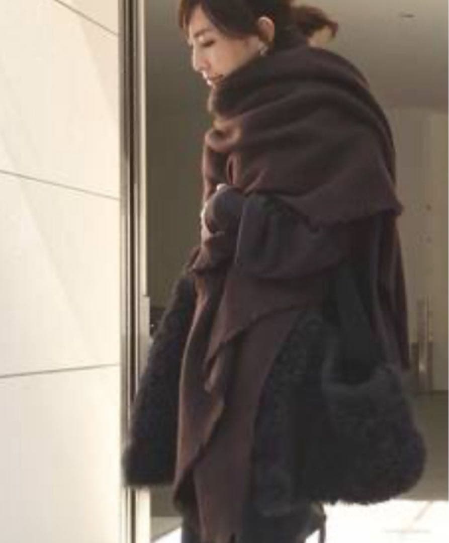 アパルトモン ALONPICASHMEREアロンピカシミアストールドゥーズィエム