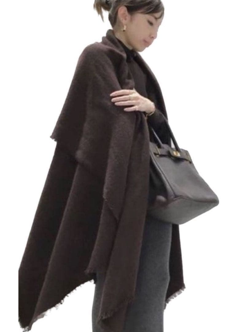 アパルトモン ALONPICASHMEREアロンピカシミアストールドゥーズィエム