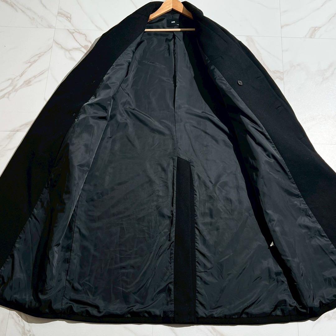 【極美品】ハレ オーバーサイズダブルブレストチェスターコート Lサイズ マキシ丈