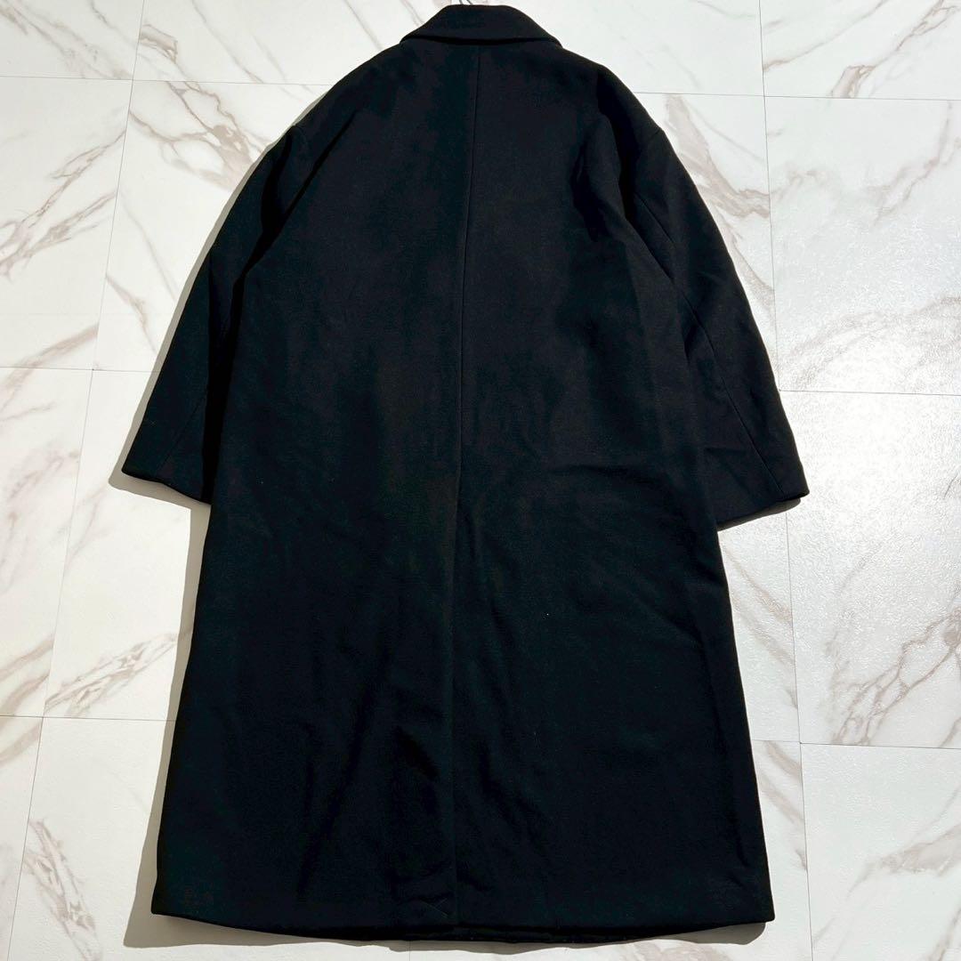 【極美品】ハレ オーバーサイズダブルブレストチェスターコート Lサイズ マキシ丈