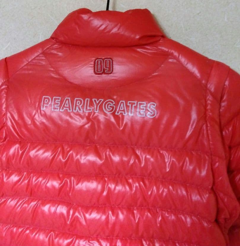 パーリーゲイツ　ダウンジャケット　美品　ゴルフウェア　中綿　ブルゾン　2way