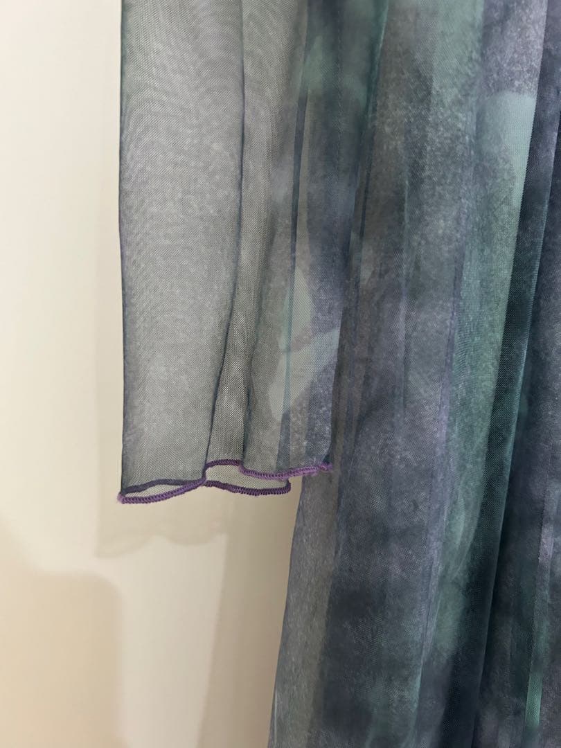 COCODEALアートプリントレイヤー2ピースワンピース サイズ1 美品✨