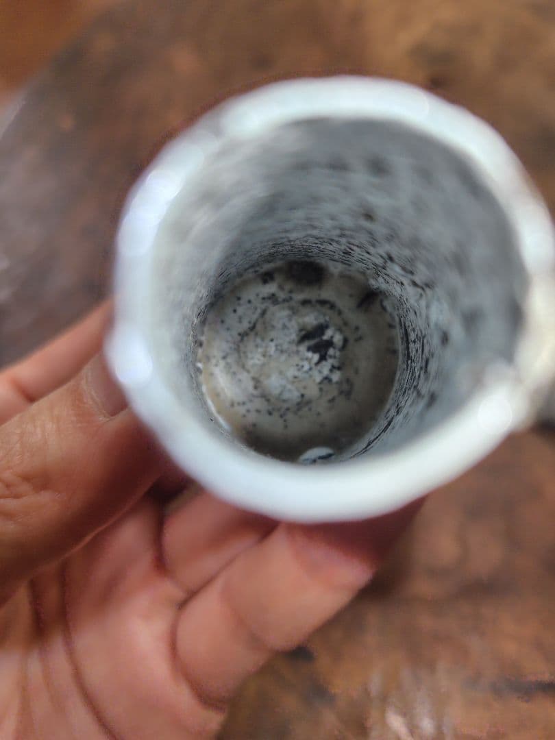 大山求さん　作品　2点セット　作家　鉄 皿　一輪挿し