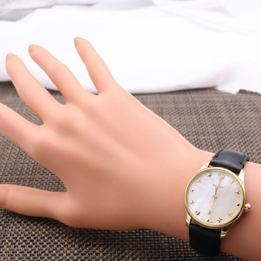 正規品【新品電池】GUCCI 126.5/スター 動作品 超美品 人気モデル