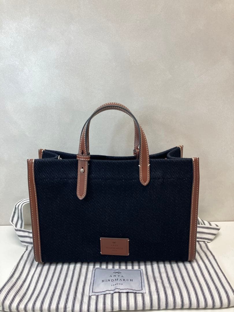 アニヤハインドマーチ 2WAYトート ハンドバッグ アイズ 【A416】