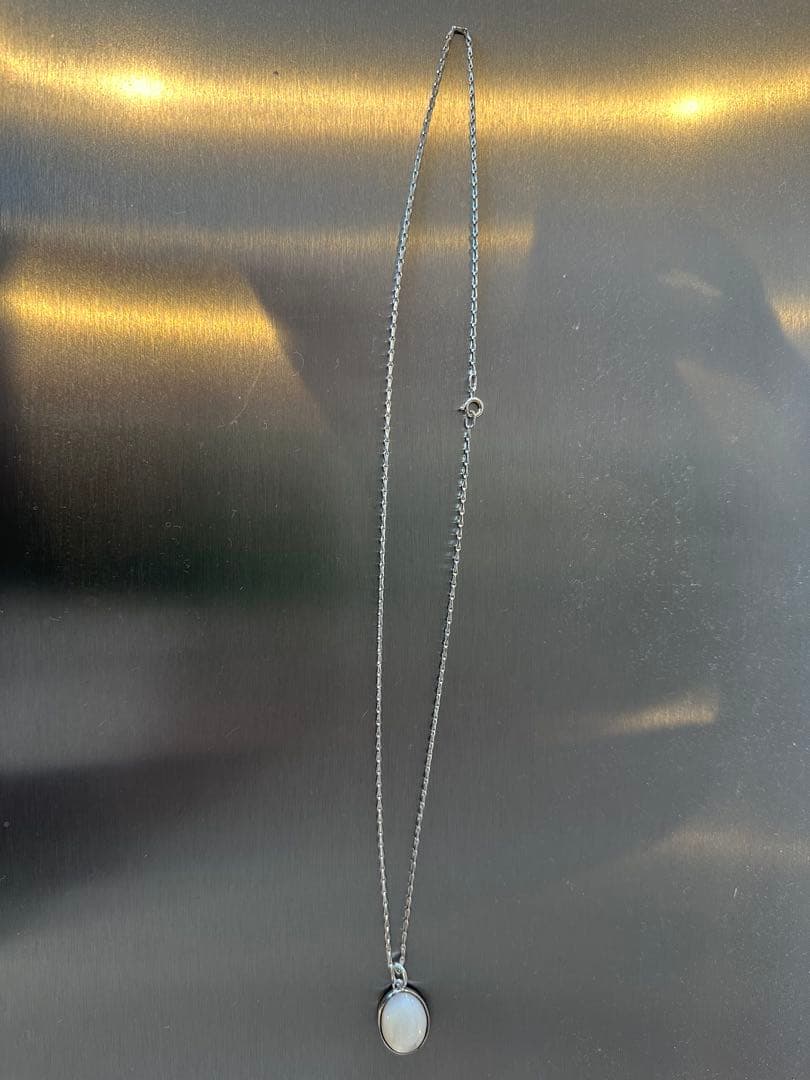 アガット　シルバー ネックレス
