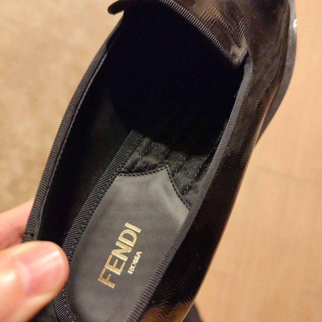 定価15 万　fendi エナメル　ドレスローファーuk8