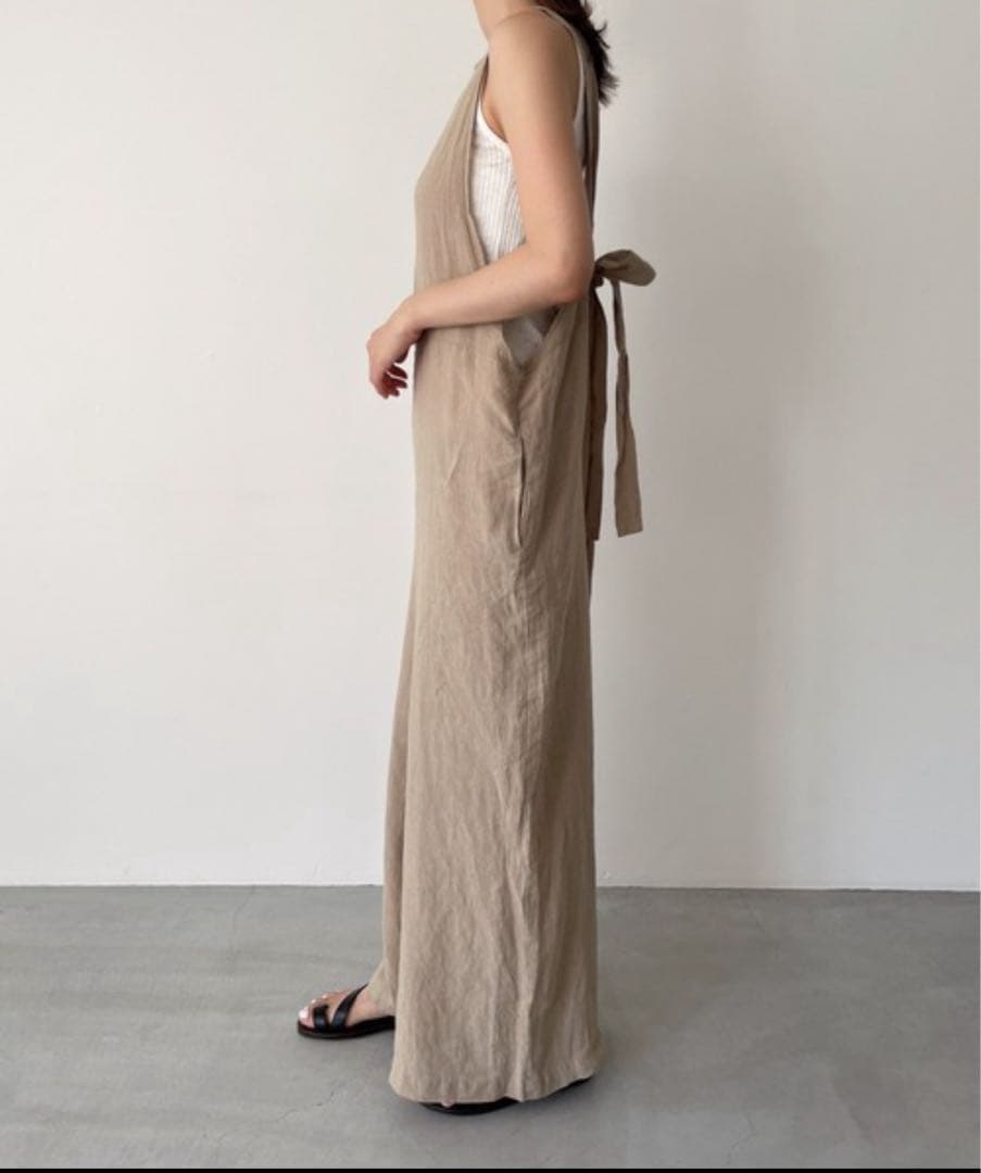 レッドチョップワークス リネンバックリボンサロペット CANALJEAN