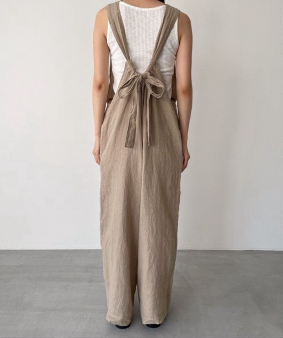 レッドチョップワークス リネンバックリボンサロペット CANALJEAN