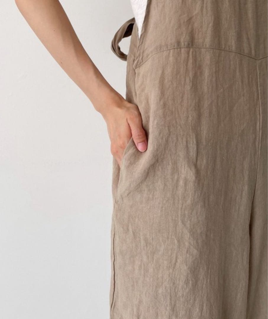 レッドチョップワークス リネンバックリボンサロペット CANALJEAN