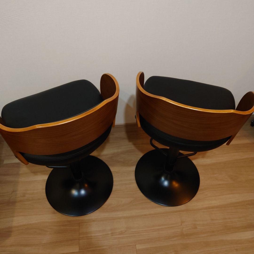 【2脚セット】バーチェア SDH-2017-2