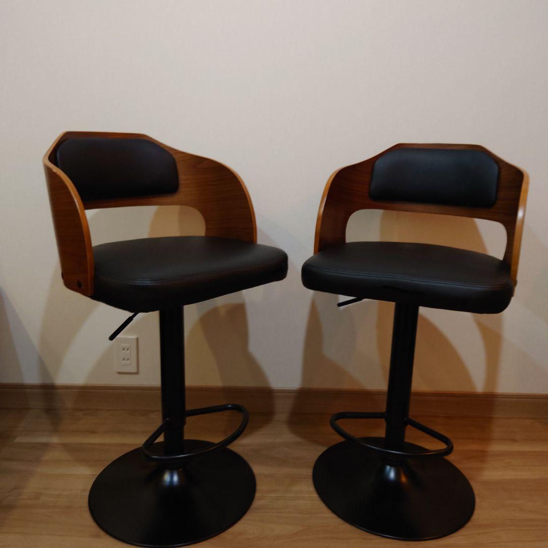 【2脚セット】バーチェア SDH-2017-2