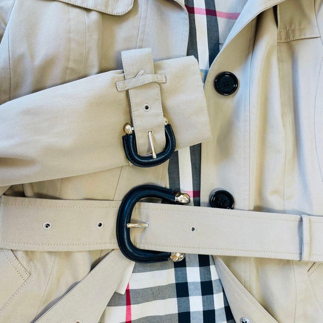希少❗️BURBERRY LONDONスタンドカラー ツーウェイ トレンチコート