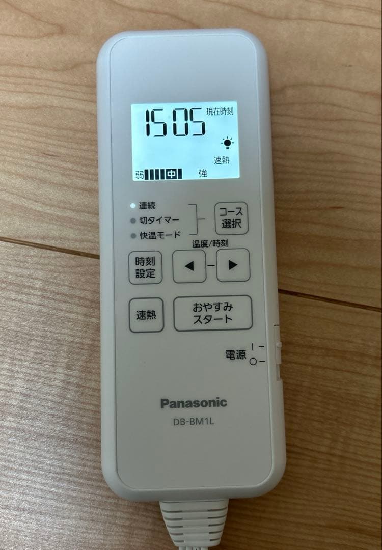 パナソニック　電気敷きパッド　DB-BM1L 2022年製