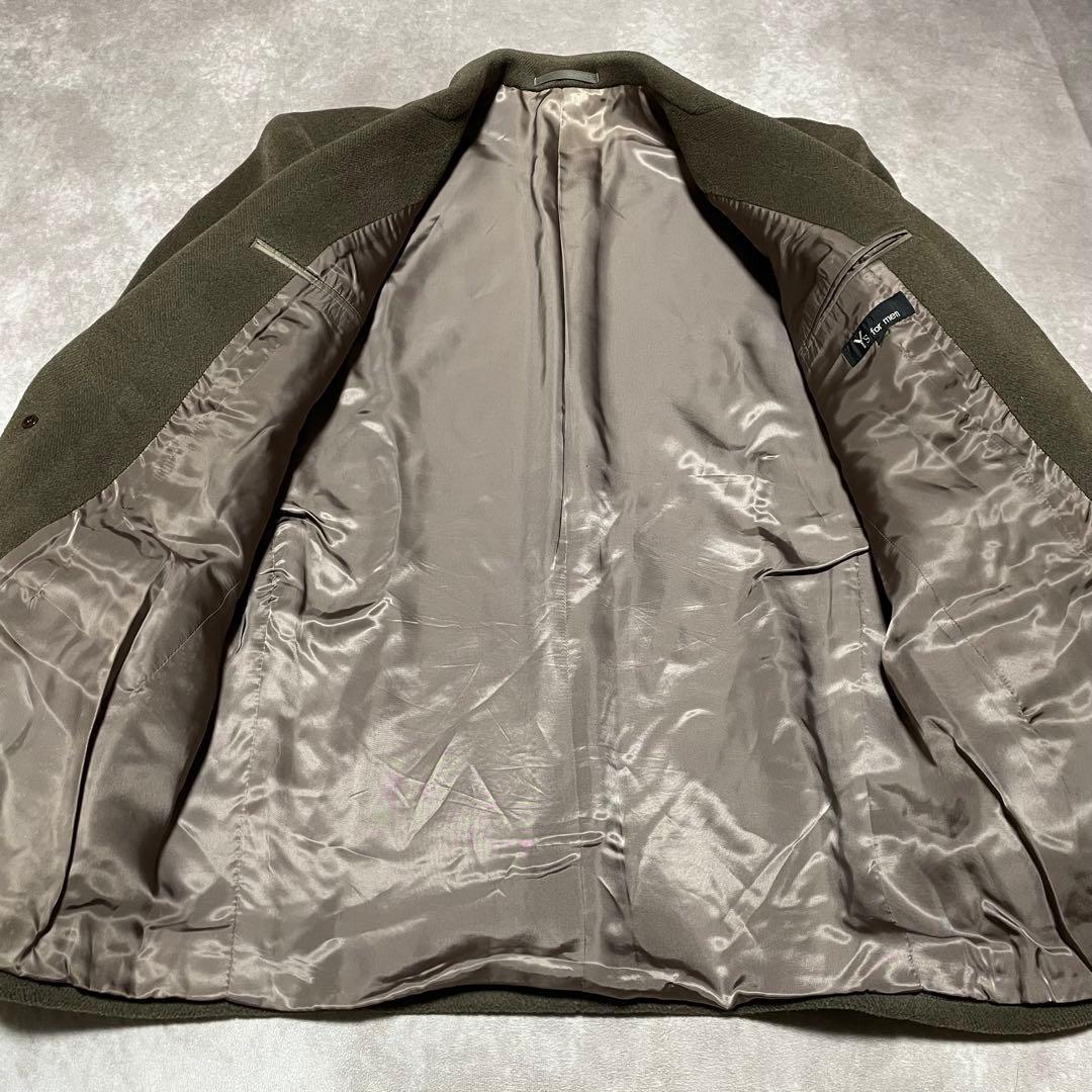 ワイズフォーメン　Y's for men　テーラードジャケット　シングル　厚手