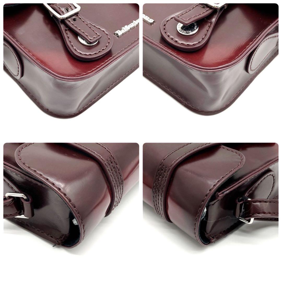 ドクターマーチン　サッチェルバッグ　7インチ　チェリーレッド　ショルダーバッグ