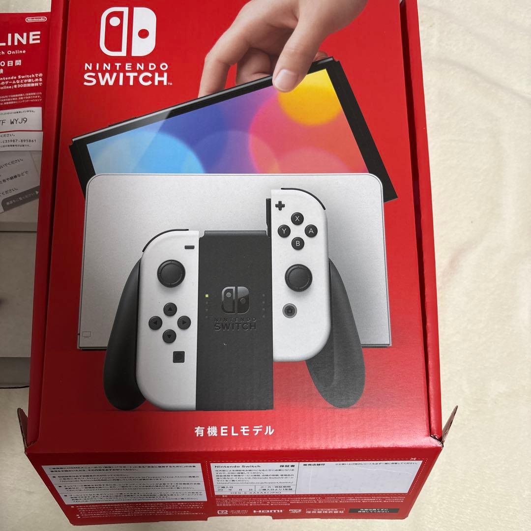 Switch本体有機EL Joy-Conホワイト