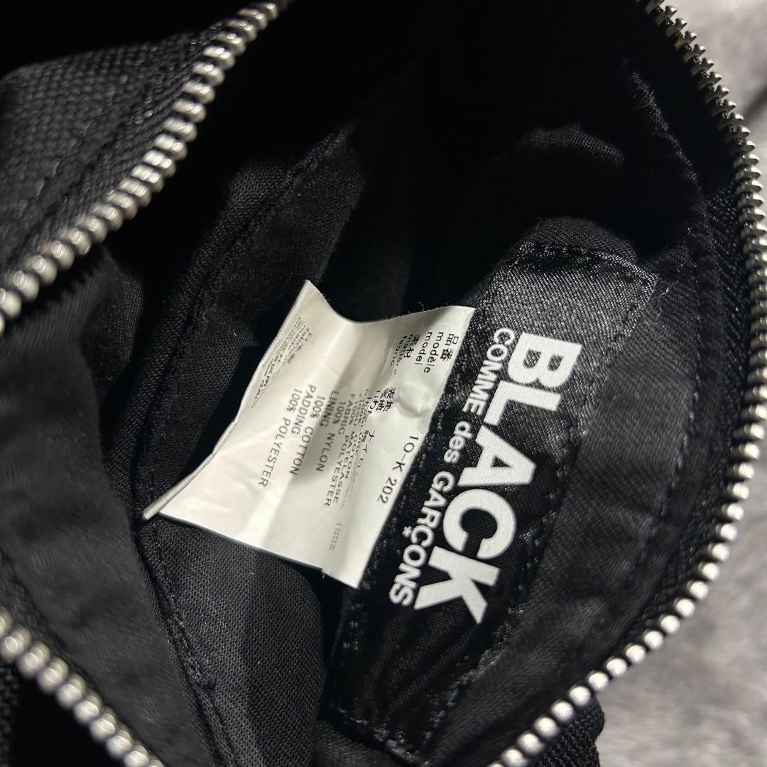 コムデギャルソン クマバッグ 黒 ナイロン トートバッグ