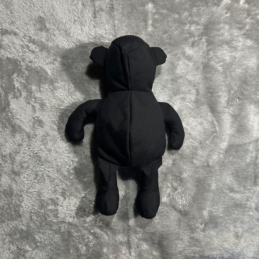 コムデギャルソン クマバッグ 黒 ナイロン トートバッグ