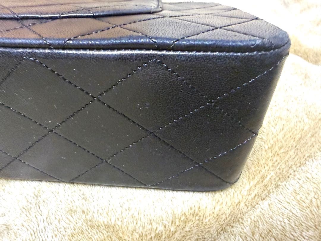 CHANEL シャネル マトラッセ 25 Wフラップ ショルダー