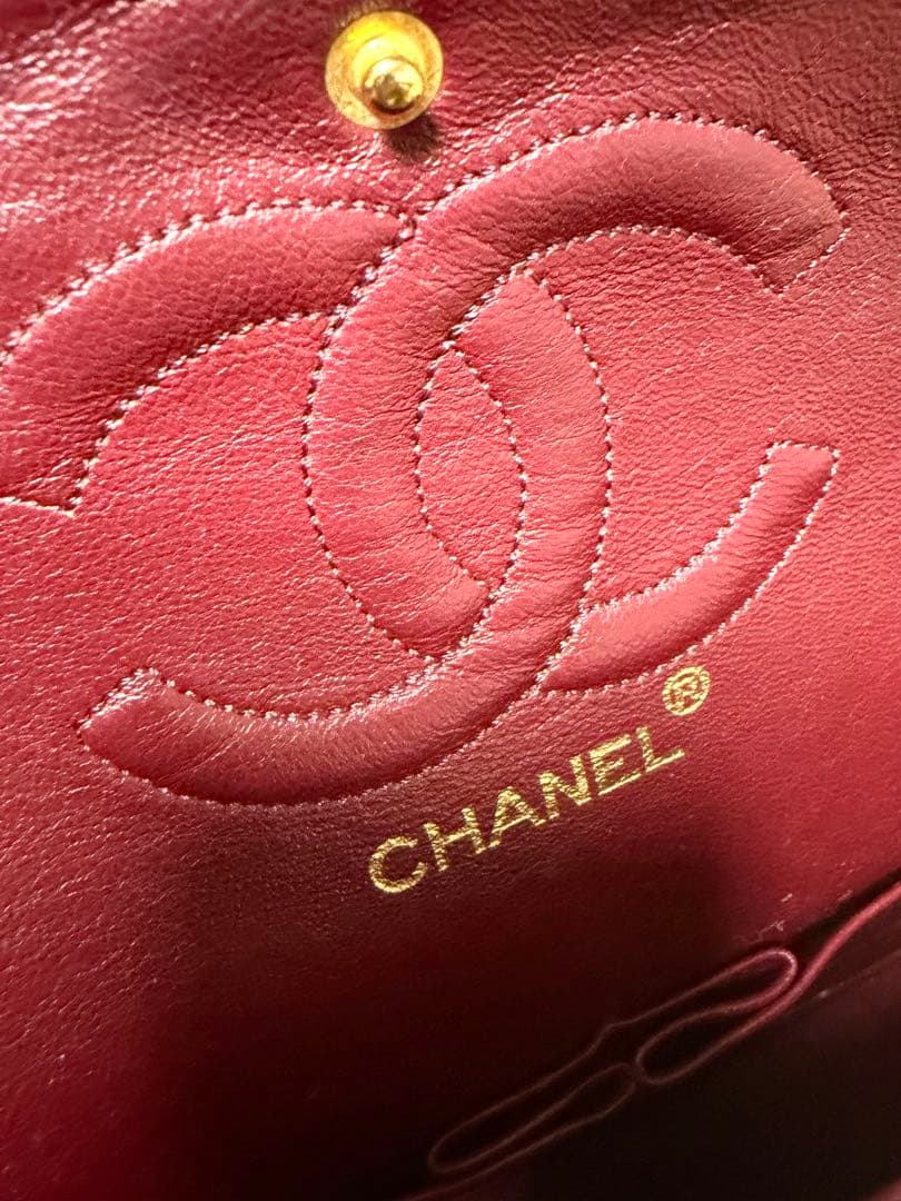 CHANEL シャネル マトラッセ 25 Wフラップ ショルダー