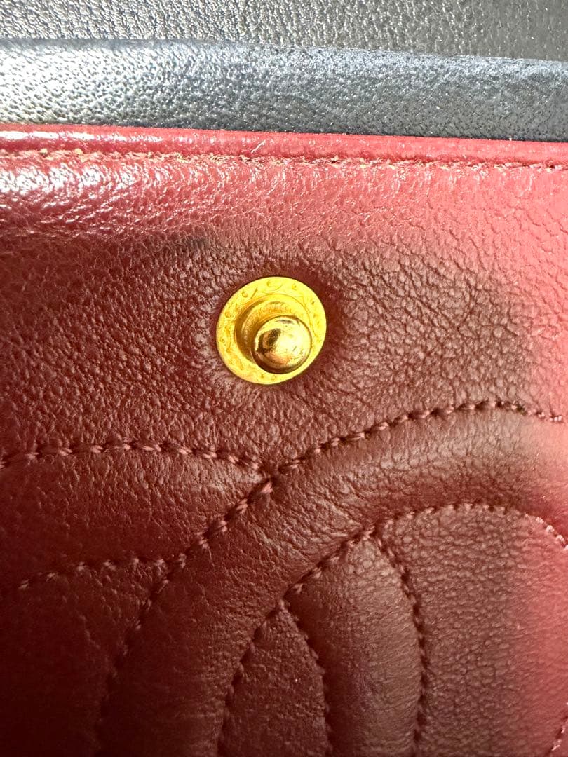 CHANEL シャネル マトラッセ 25 Wフラップ ショルダー