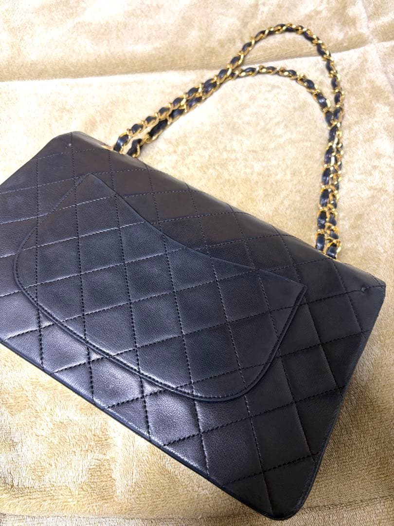 CHANEL シャネル マトラッセ 25 Wフラップ ショルダー