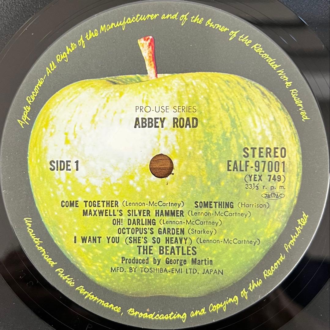 【LP/美品/帯付】ビートルズ / アビイ•ロード　EALF97001