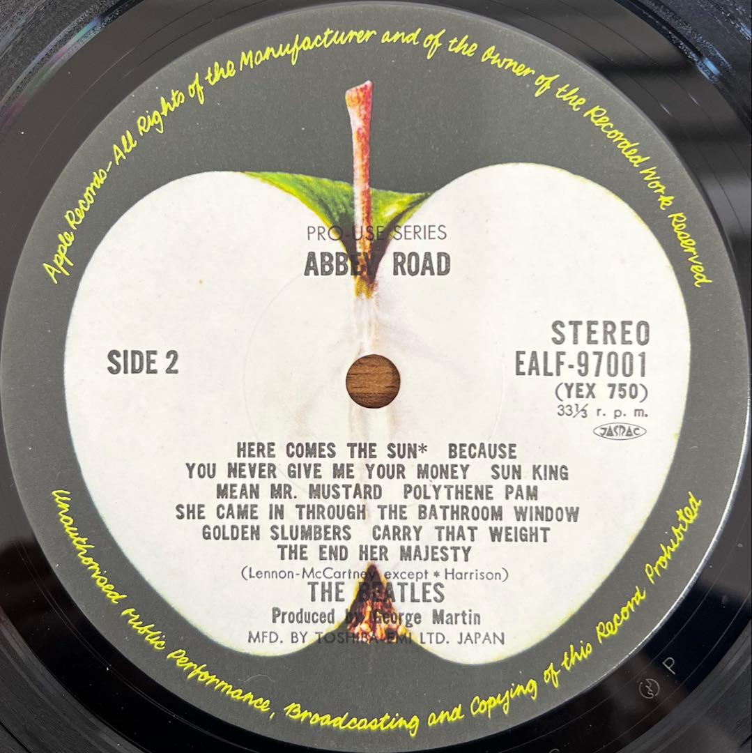 【LP/美品/帯付】ビートルズ / アビイ•ロード　EALF97001