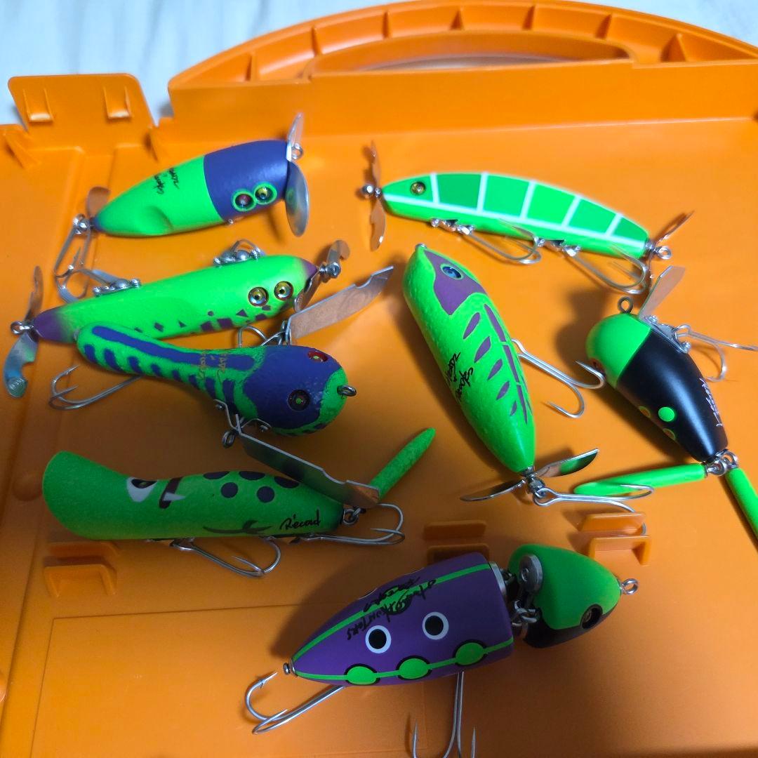 レコードルアー　グリーンセット　ヘッドハンターズ