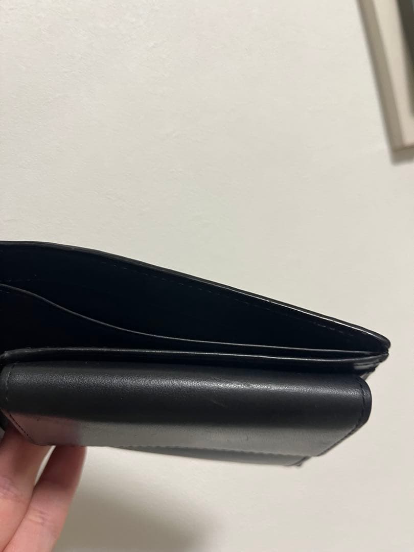 Paul Smith ハイライトステッチ 2つ折り財布 P851 ブラック