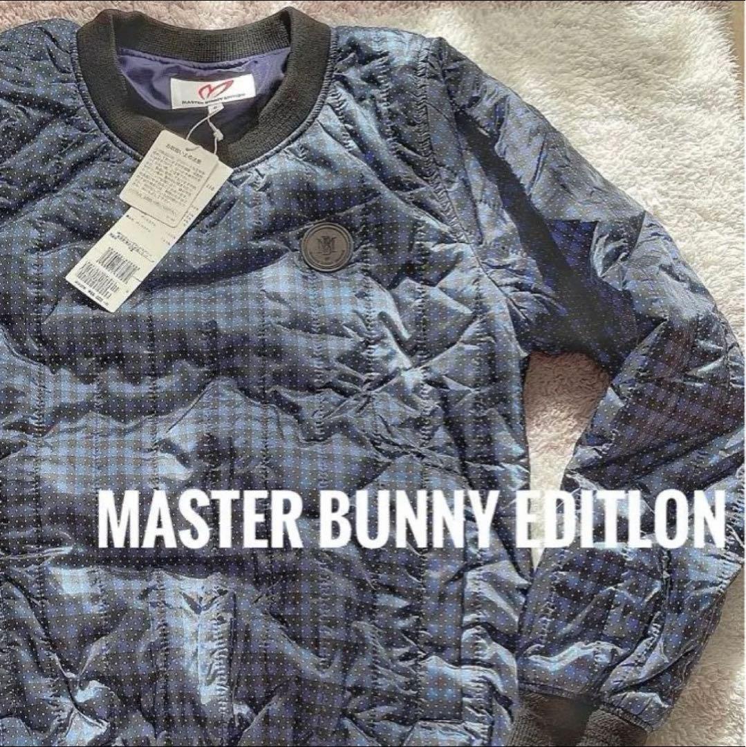 MASTER BUNNY EDITILON ネイビーキルティングジャケットゴルフ