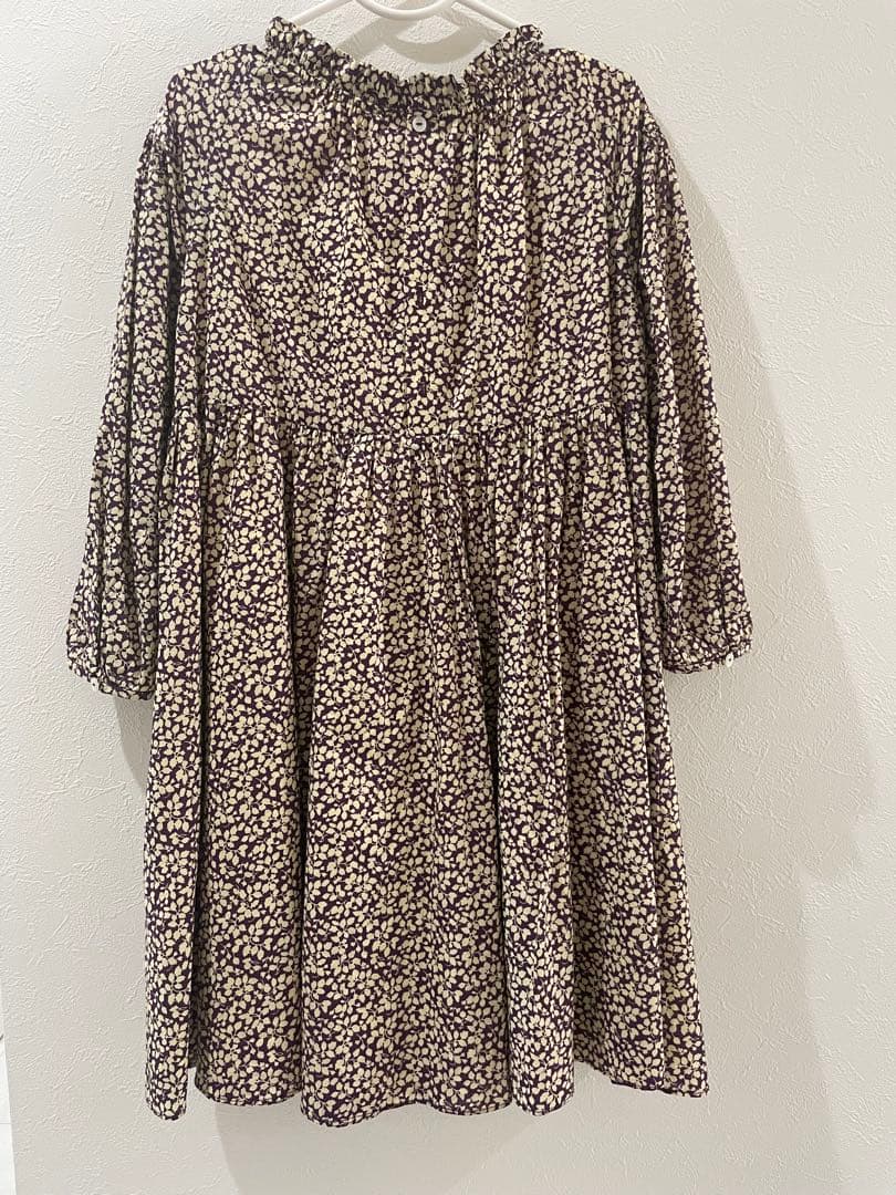 美品　ボンポワン　リバティワンピース　6a