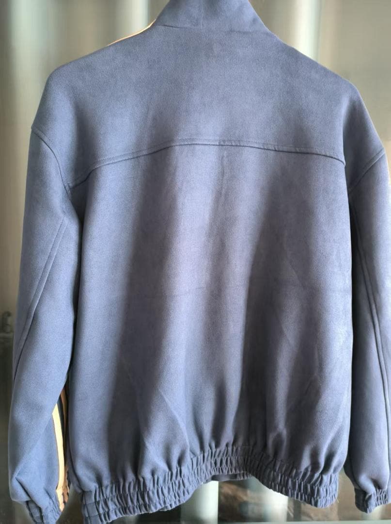 海外限定 アディダス 巳年 トラック スエード ジャケット ブルー XL