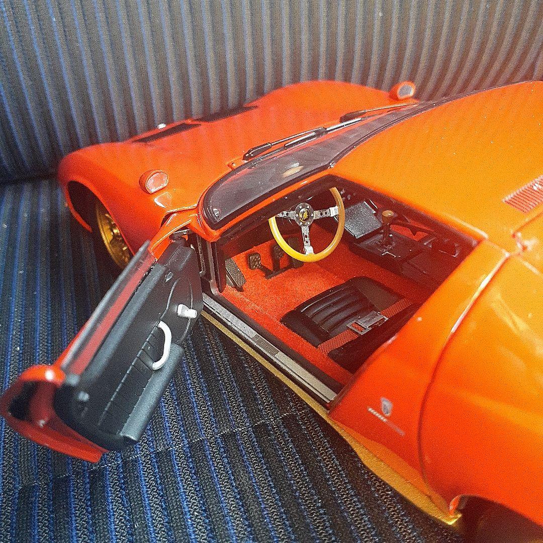 ランボルギーニ ミウラ　 京商　ミニカー　18／1　希少レッド　廃盤