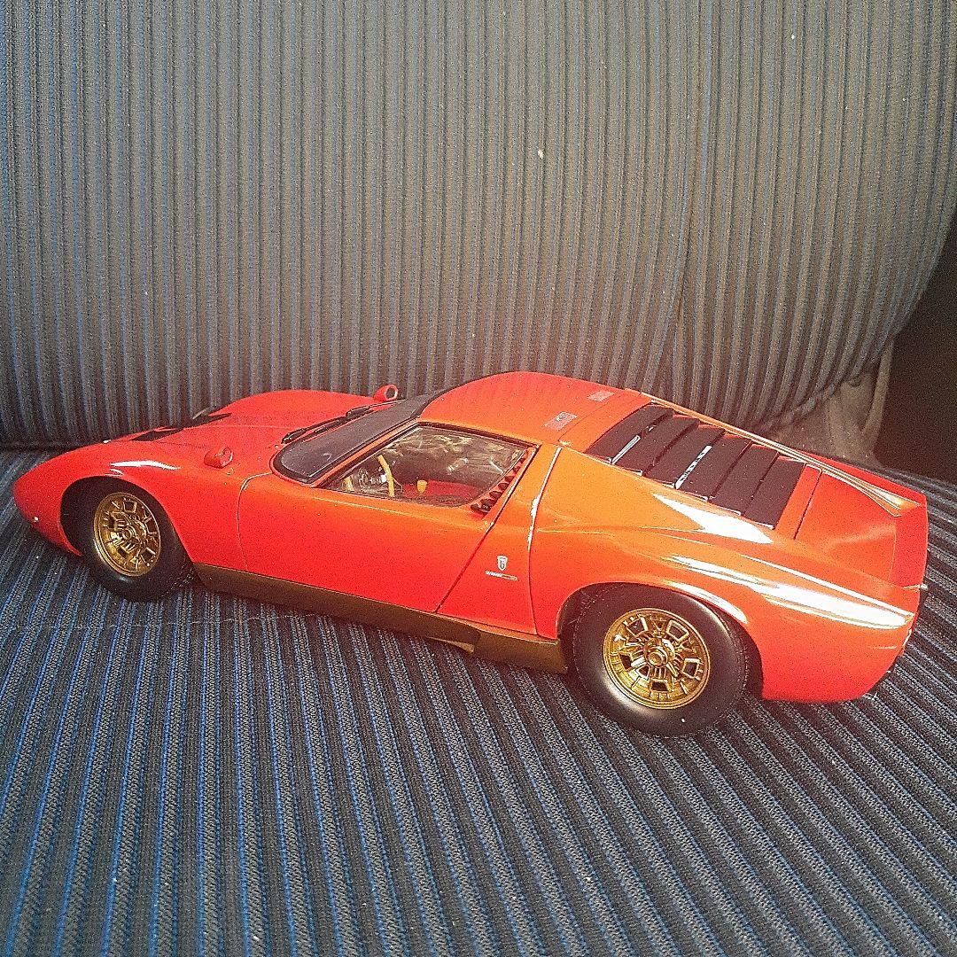 ランボルギーニ ミウラ　 京商　ミニカー　18／1　希少レッド　廃盤