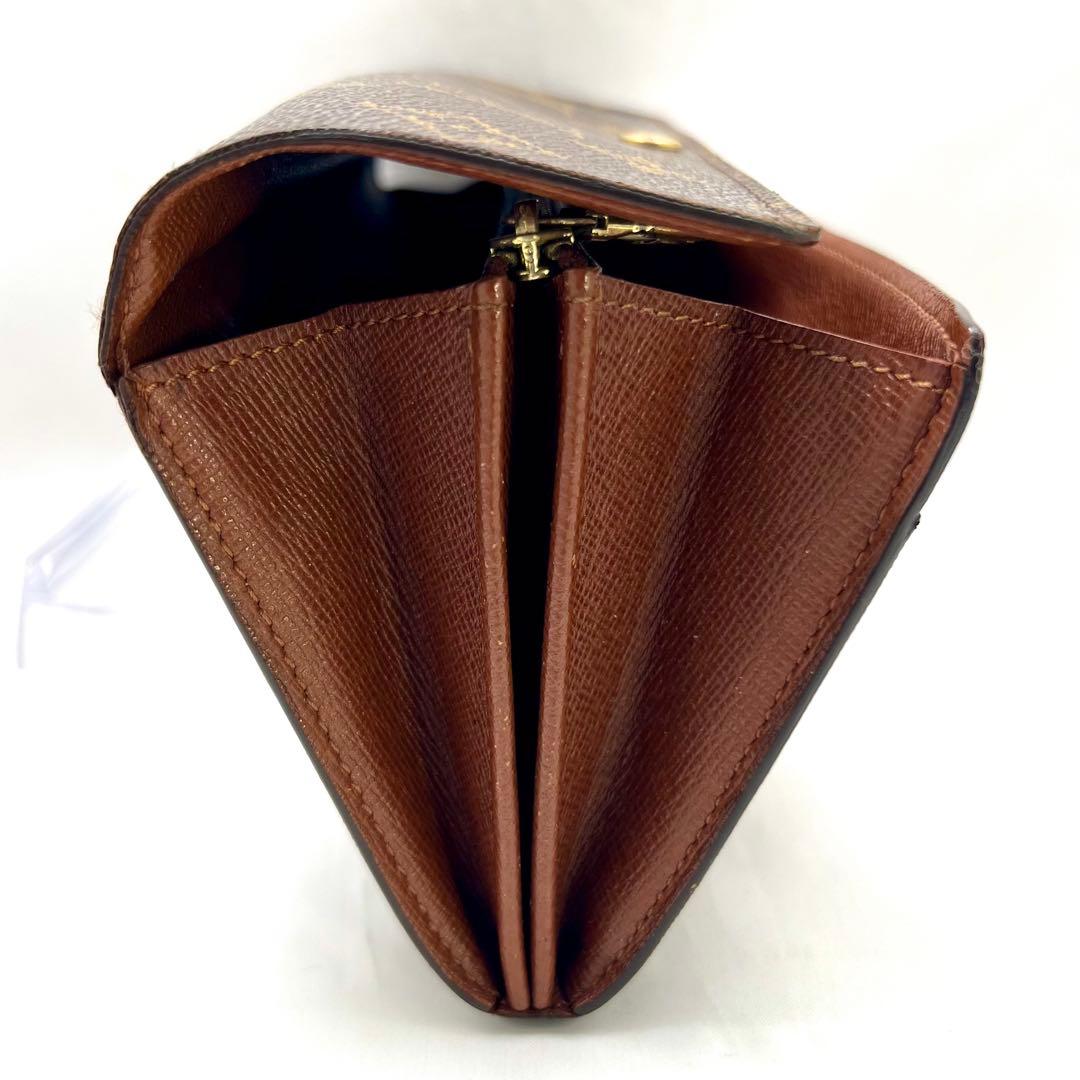 ルイヴィトン モノグラム ポルトフォイユ 旧型サラ M61725 二つ折財布