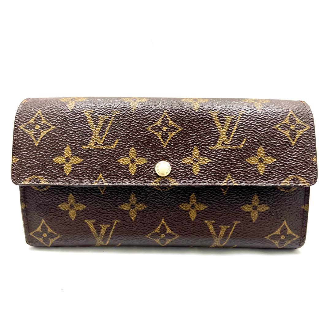 ルイヴィトン モノグラム ポルトフォイユ 旧型サラ M61725 二つ折財布