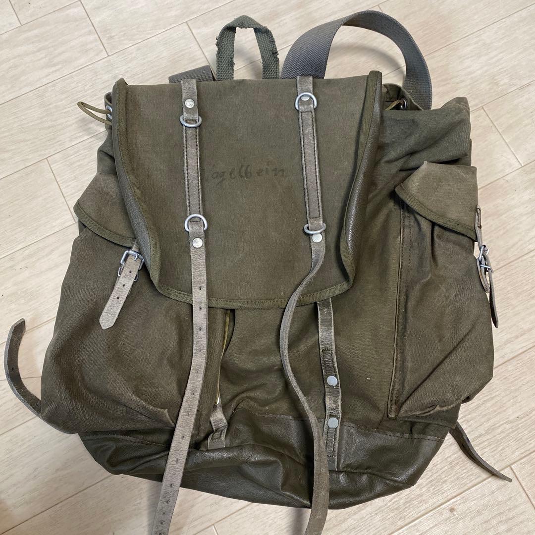 ドイツ軍　山岳　リュック　中古