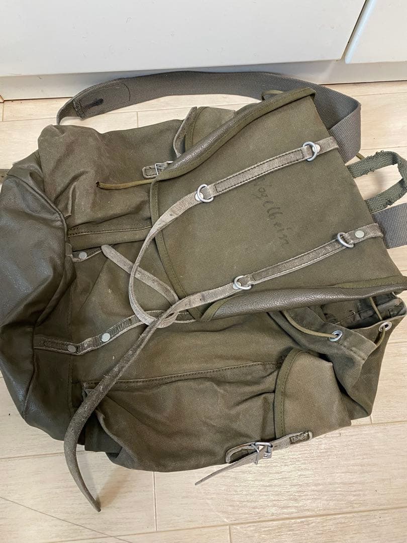 ドイツ軍　山岳　リュック　中古