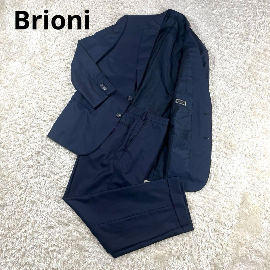 Brioni Super160's スーツ セットアップ ネイビー サイズ50