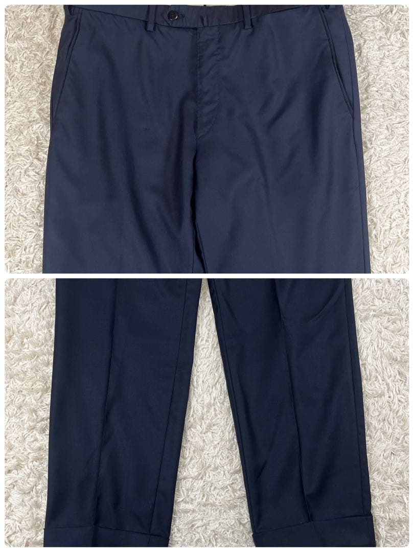 Brioni Super160's スーツ セットアップ ネイビー サイズ50