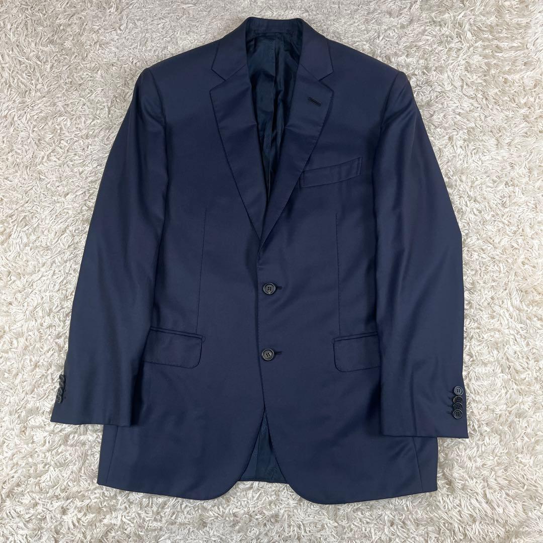 Brioni Super160's スーツ セットアップ ネイビー サイズ50