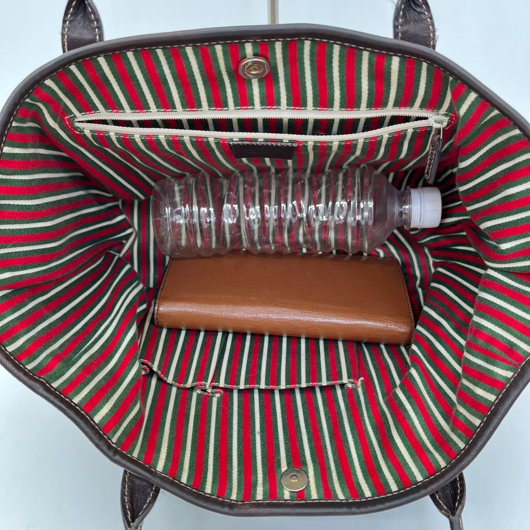 グッチ トートバッグ 肩掛け ニューブリット GGキャンバス インターロッキング