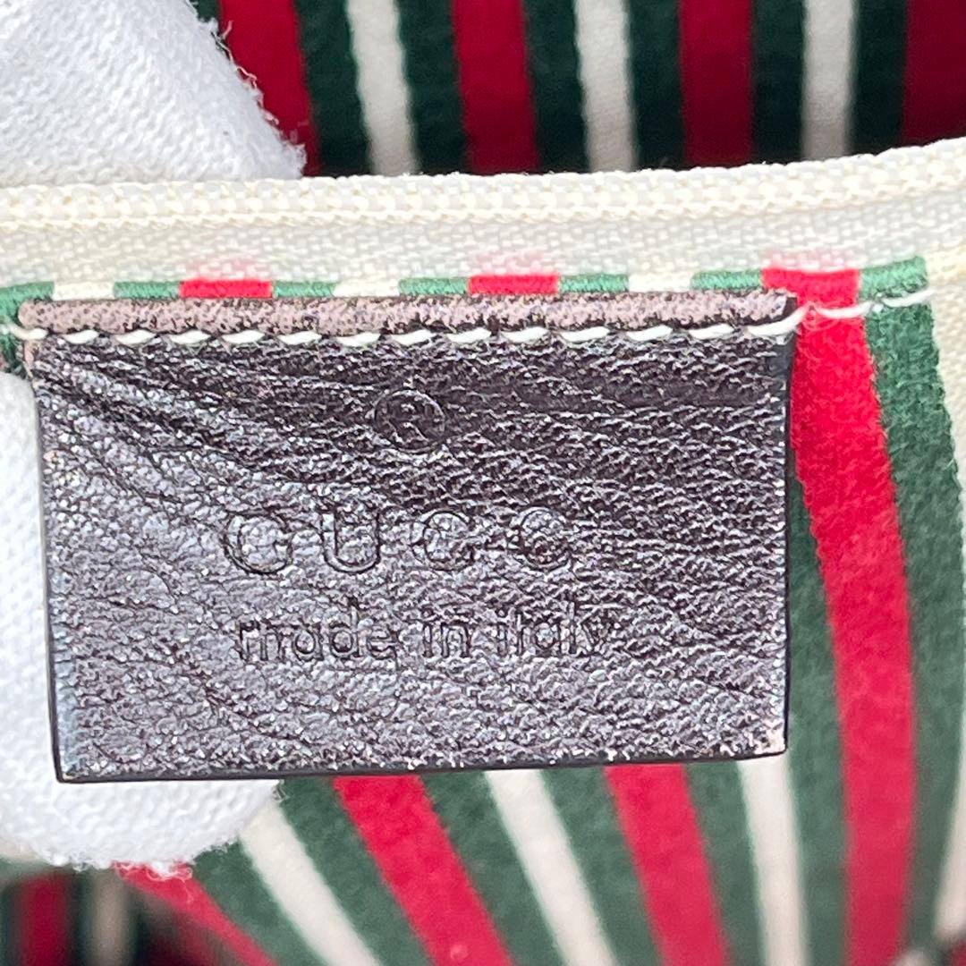 グッチ トートバッグ 肩掛け ニューブリット GGキャンバス インターロッキング