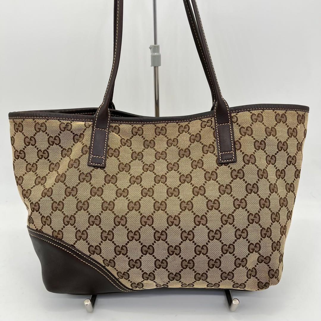 グッチ トートバッグ 肩掛け ニューブリット GGキャンバス インターロッキング