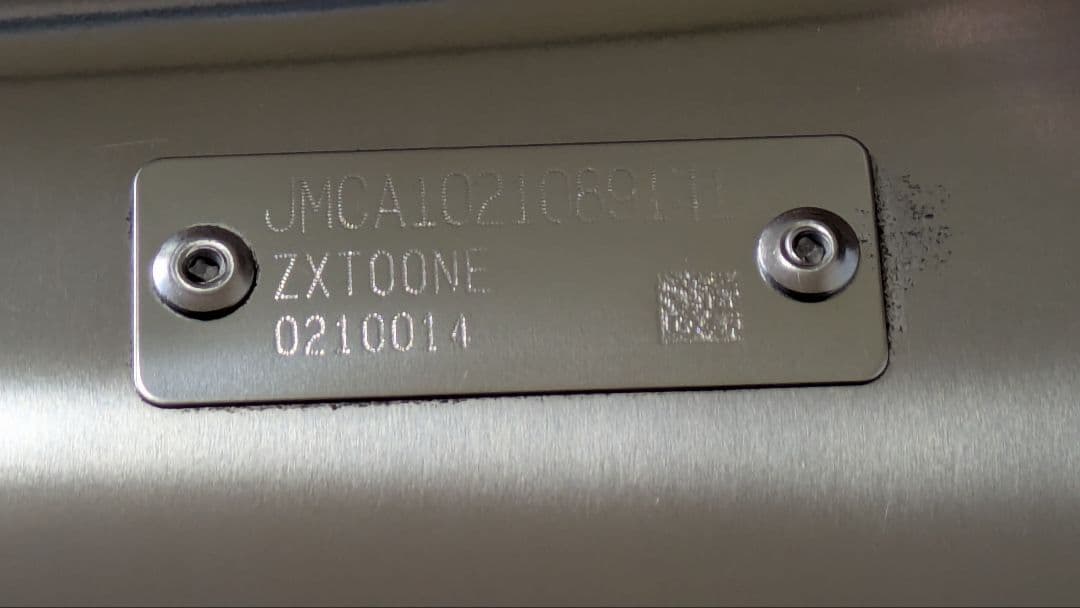 ZH2マフラー、joyバパ