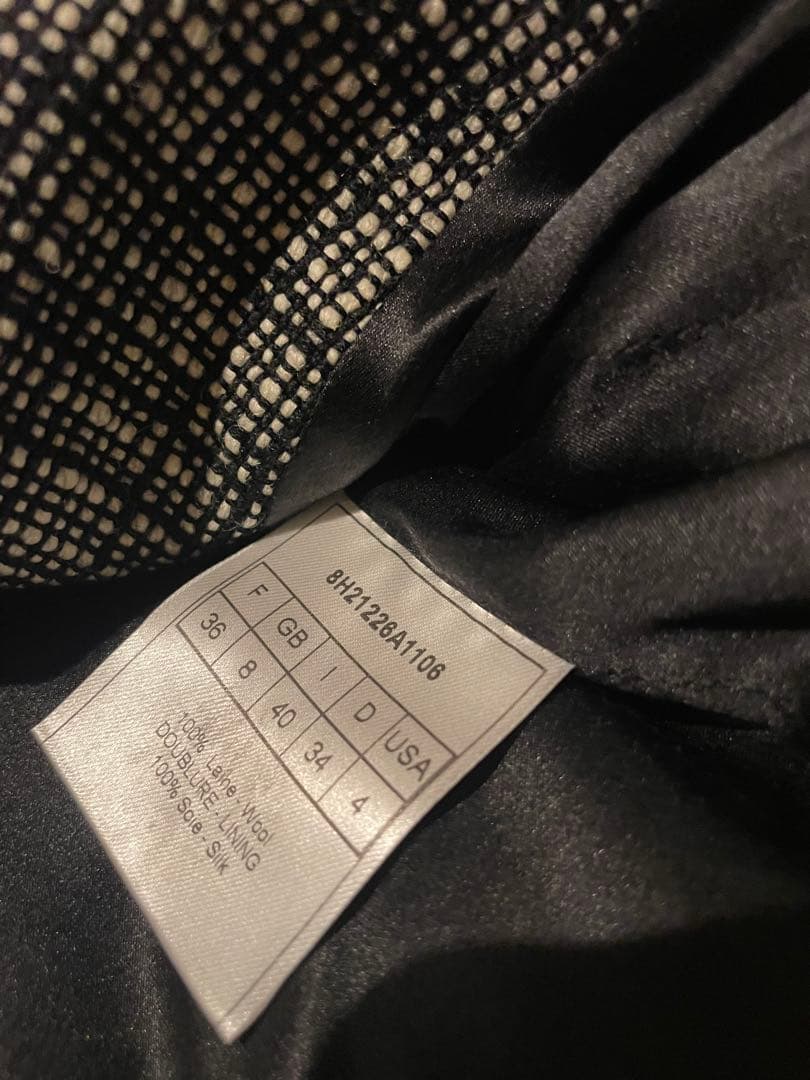 クリスチャンディオール ジャケット　ツイード　christian dior